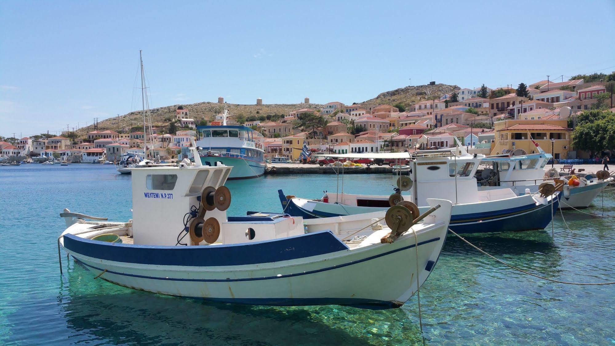 Aegean View Villas Chalki Town Eksteriør billede
